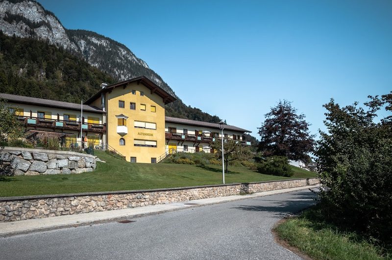 Pflegeheim Altenwohnheim der Gemeinde Lanagkampfen – Außenansicht