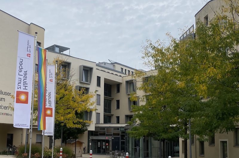 Pflegeheim Haus Döbling, Fonds Kuratorium Wiener Pensionisten-Wohnhäuser – Häuser zum Leben – Außenansicht