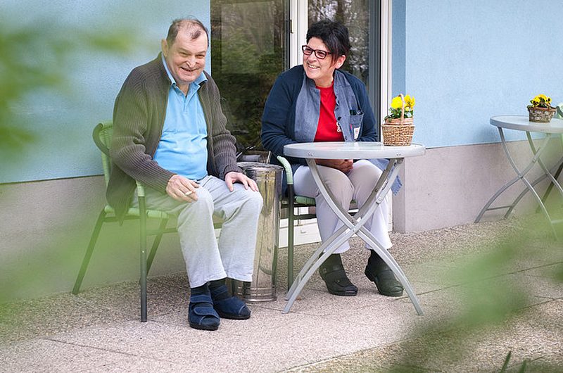 Pflegeheim Haus Franz Borgia,  Pflegewohnhaus, Caritas der Erzdiözese Wien – Außenansicht