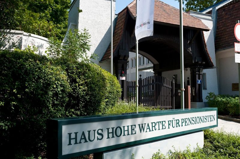Pflegeheim Haus Hohe Warte, Fonds Kuratorium Wiener Pensionisten-Wohnhäuser – Häuser zum Leben – Außenansicht
