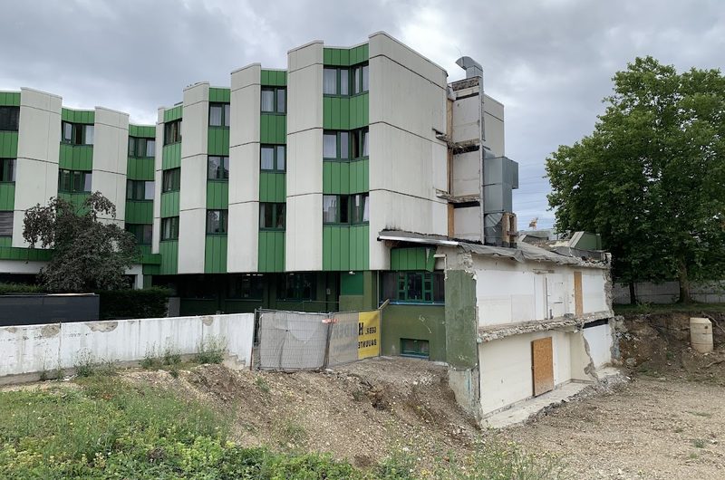 Pflegeheim Johann-Wilhelm-Klein Haus der Österreichischen Blindenwohlfahrt gemGmbH, Blinden- und Sehbehindertenwohn- und Pflegeheim – Außenansicht