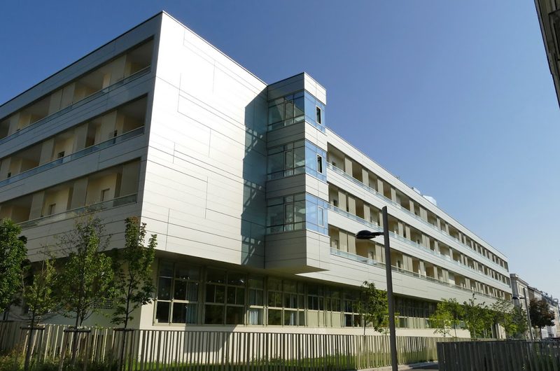 Pflegeheim Pflege Rudolfsheim-Fünfhaus, Wiener Gesundheitsverbund (WiGeV) – Außenansicht
