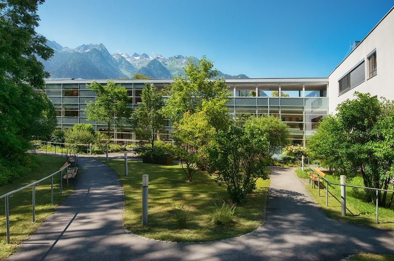 Pflegeheim SeneCura Laurentius-Park Bludenz – Außenansicht