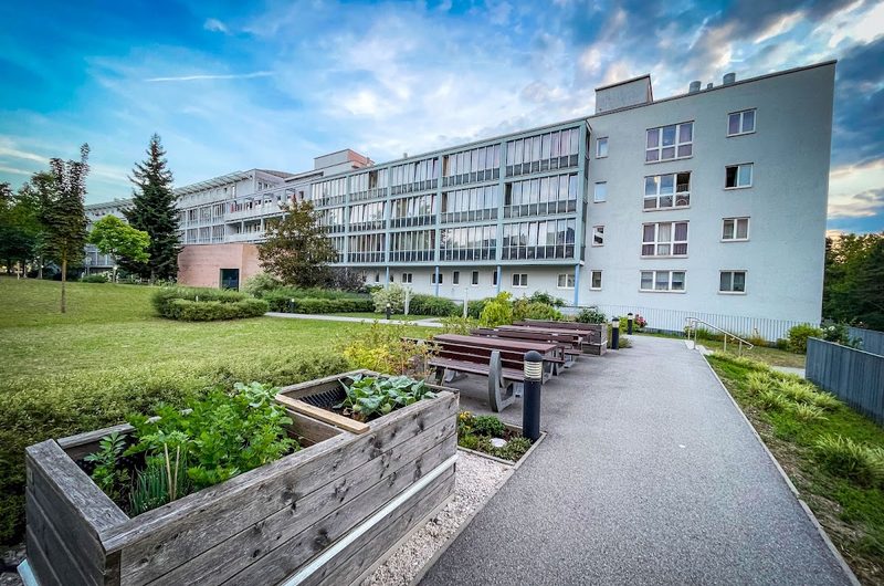 Pflegeheim Seniorenzentrum Spallerhof – Außenansicht