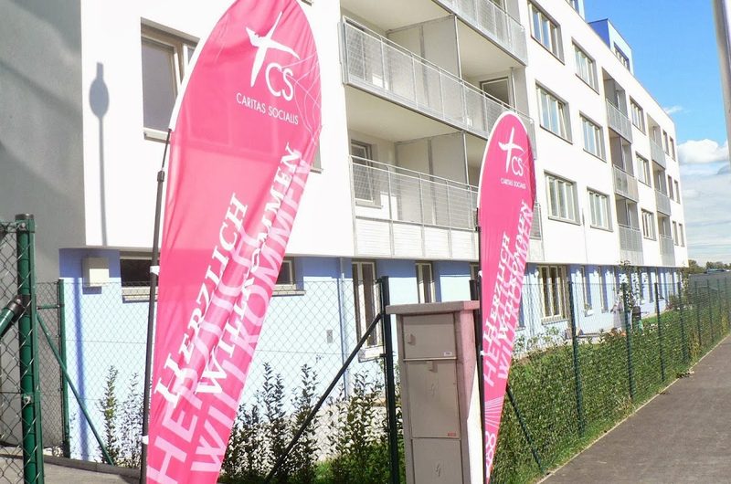 Pflegeheim Wohngemeinschaften für Menschen mit Demenz, CS Caritas Socialis – Außenansicht